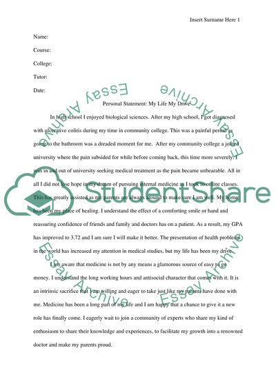 Dream of Pursuing Internal Medicine