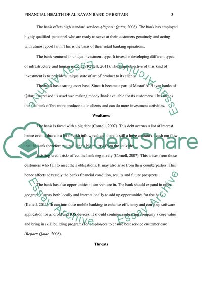 Financial Health of Al Rayan Bank of Britain