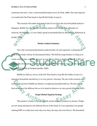 Bubble Tea in Singapore