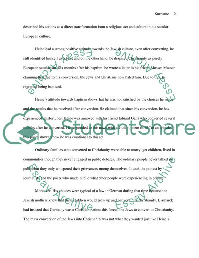 German Civilization: Jewish Assimilation in Germany