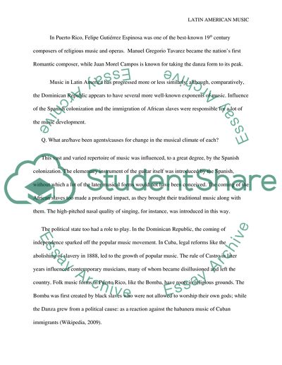 Art Music of Caribbean Latin America