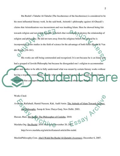 Ibn Rushd: The Philosopher of Cordoba