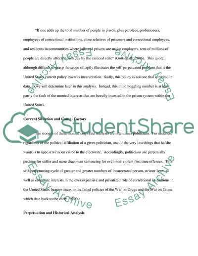 The Prison Industrial Complex