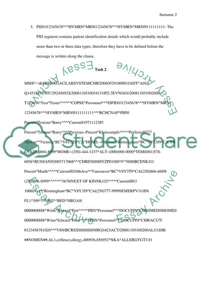 Working with HL7 Version 2.x Messages