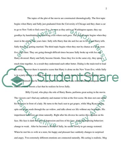 Film analysis assignment