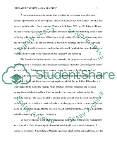 Implementing Cause-Related Marketing in Barnados Charity