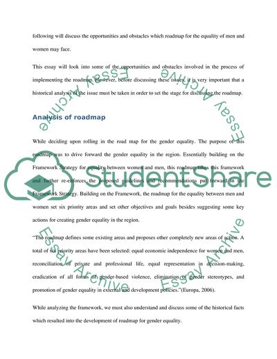 Ensuring Gender Equality in the EU