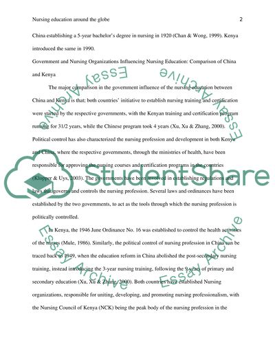 Nursing Education Around the Globe