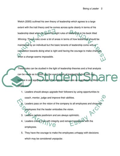 Practicing Leadership