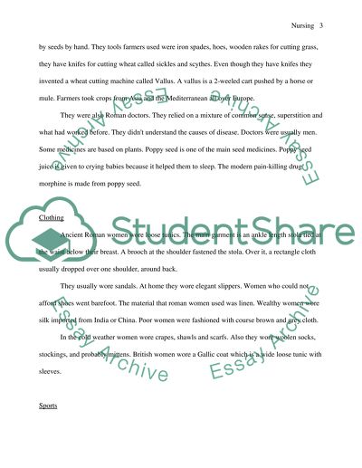 Ancient Rme. When in Rome... Clthing, Sprts And Government