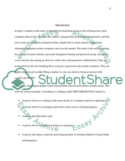 Who Are the Hackers and What Do They Do