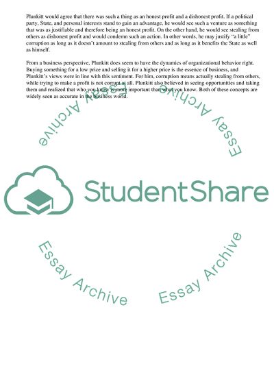 Agricola and Plunkitt