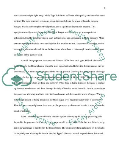 The Signs and Symptoms of Diabetes