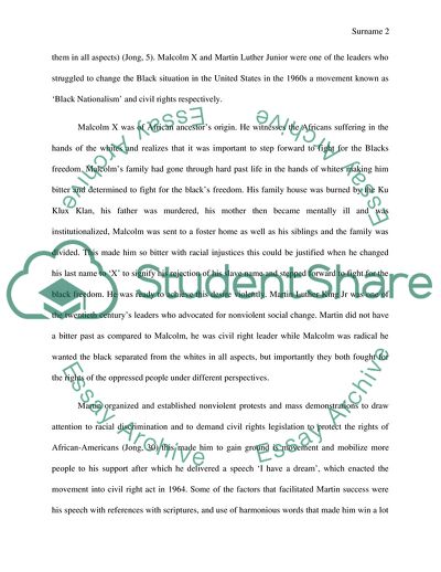 Malcolm X and Black Nationalism in the Black Freedom, Civil Rights Era