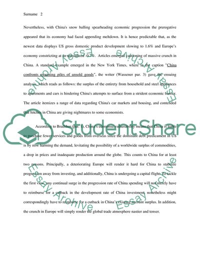 Economic Development, Trade, Environmental Issues In East Asian