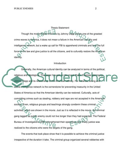 Public Enemies by Johnny Depp