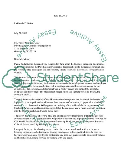 Expanding Pure Elegance Cosmetic Incorporation to Japan