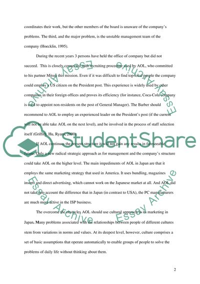 Global Marketing at AOL