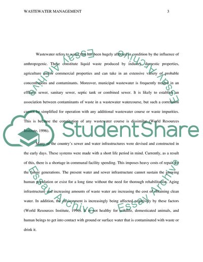Project topics on water treatment image