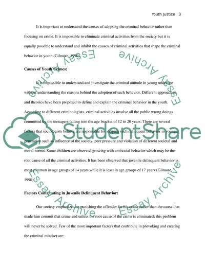 Youth justice in 2011 is tougher on crime than on the causes of crime