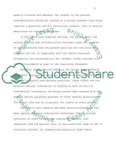 Current Legal, Ethical, and Regulatory Issues in Health Care