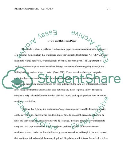 Guidance Regarding Marijuana Enforcement