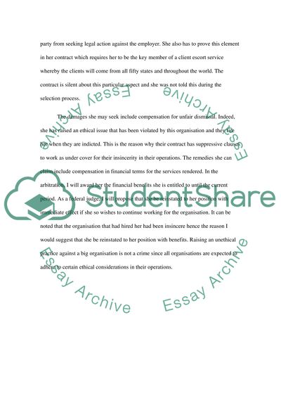 Law: the Circumstances Jill Johansens