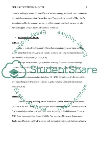 Mary Kay Cosmetics in Qatar