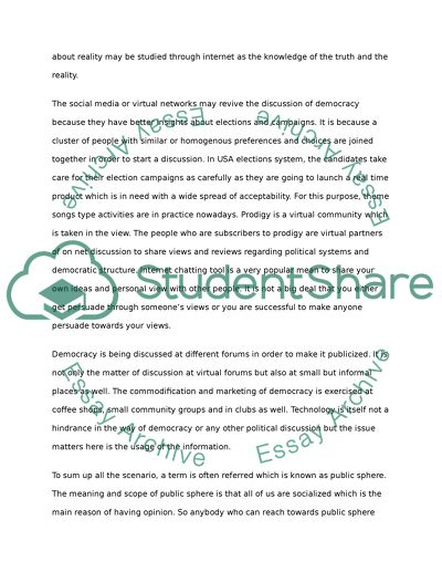 A Report To Technology and Information