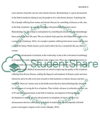 The Field of Medicine