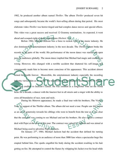 The Turning Point for Michael Jackson