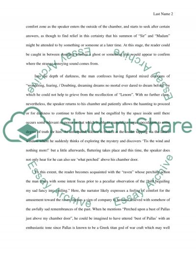 the raven literary analysis essay The raven literary analysis essay edgar allen poe uses different types of figurative language to take the audience on a journey through many beautiful. the raven literary analysis essay The raven literary analysis essay edgar allen poe uses different types of figurative language to take the audience on a journey through many beautiful.