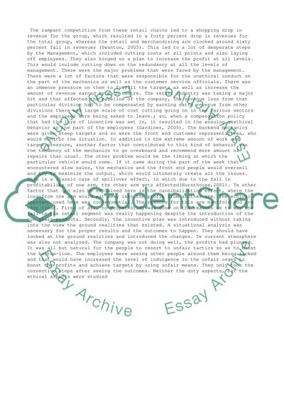 A Managers Ethical Dilemma