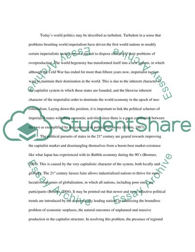 Non-aligned Movement to the Politics