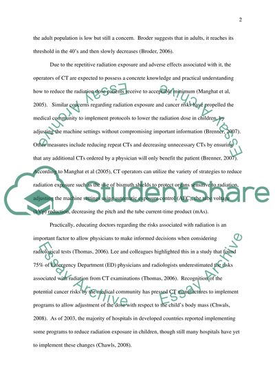 CT scan protoclos at RMC HOSPITAL
