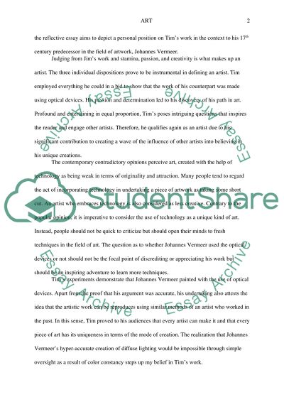 Reflection on Tims Vermeers Documentary Directed by Teller