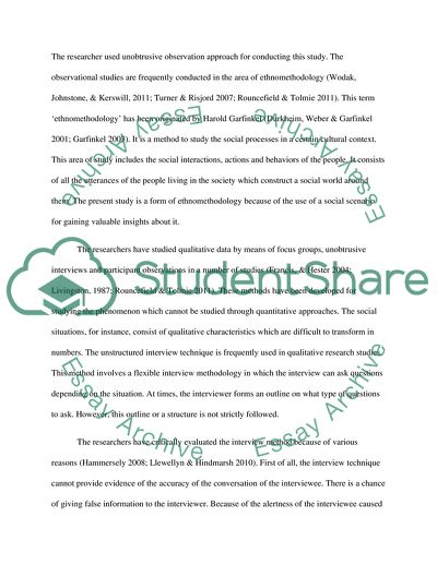 Social Interaction at Tesco