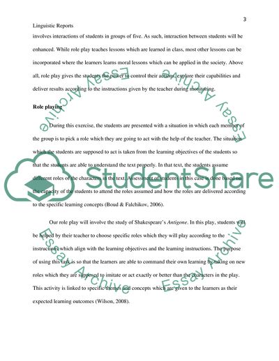 Techniques Used by the Teacher Which Demonstrate Classroom Power