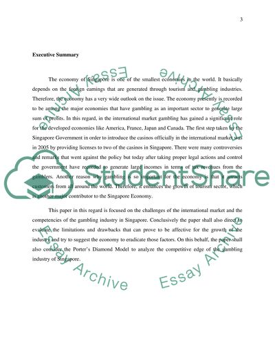 Gambling Industry in Singapore