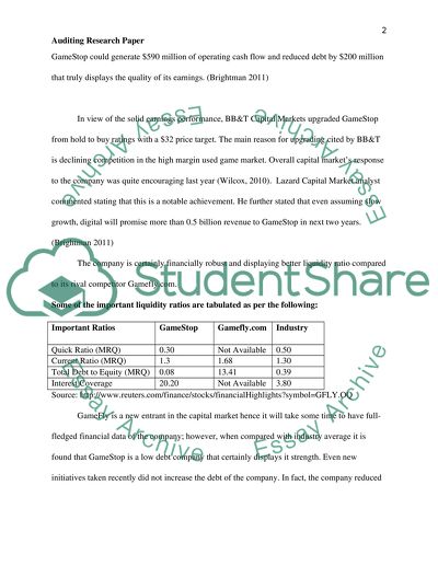 GameStop Corporation Common Stock