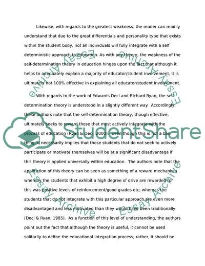 Critique of self-determination theory