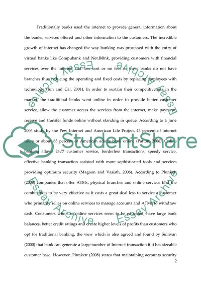 How the banking industry has been affected by online banking