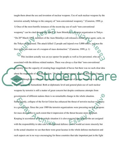 How readily could terrorists can acquire nuclear weapons