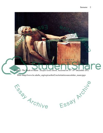To Compare Jacques-Louis Davids Death of Marat with Caravaggios Entombment