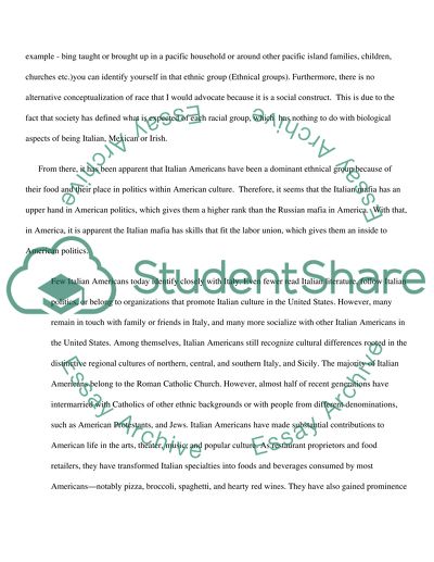 Racial and Ethnic Groups in the United States