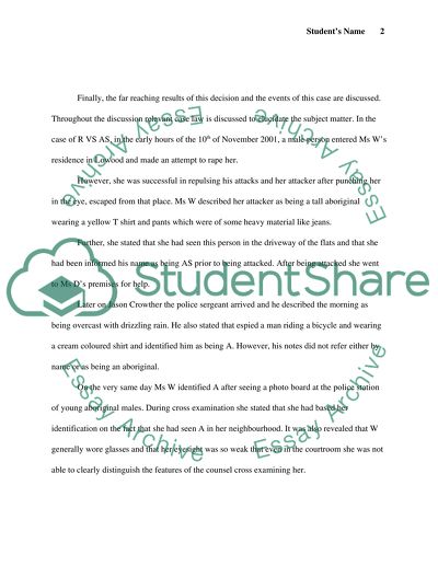 Case Law Study in Ratio Decidendi