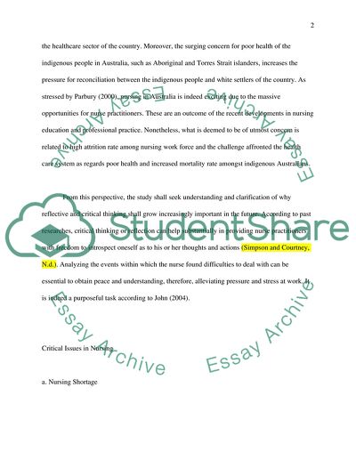 Why Reflective Practice Shall Increase in Importance in the Future