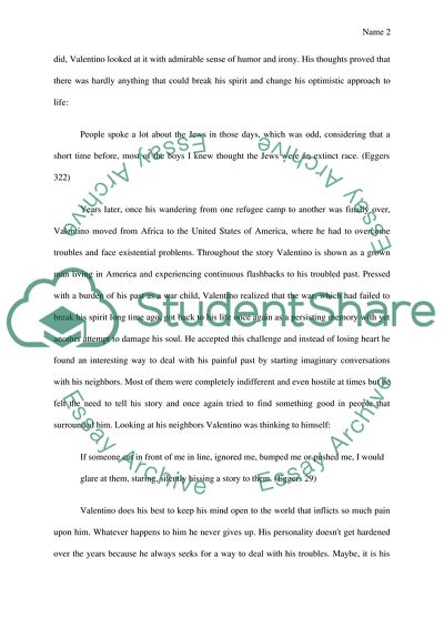 What Is the What - The Autobiography of Valentino Ashak Deng by Dave Eggers