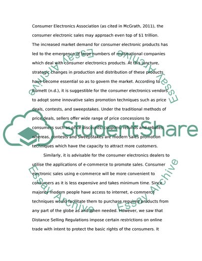 Distance Selling Regulations