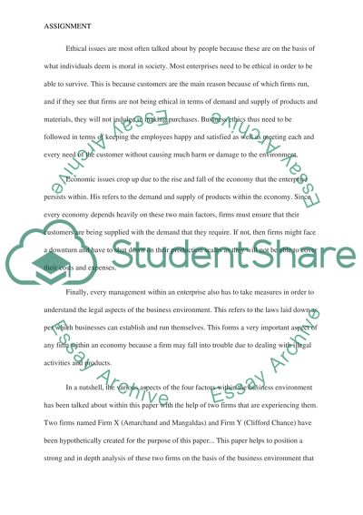 Firms Operating in Different Countries